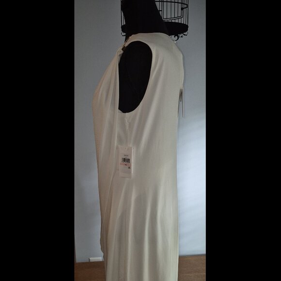 NWT Jessica Simpson Cream Goddess Dress (10) - Picture 4 of 10